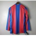 Barcelona 07/08 Home Red&Blue Long Sleeve Soccer Jersey